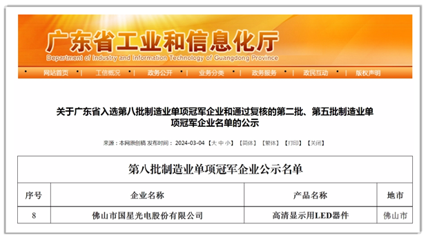永乐高ylg888888光电获评国家级制造业单项冠军企业.png